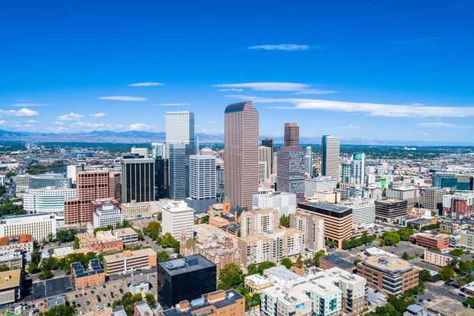 Aerial Image of Downtown Denver