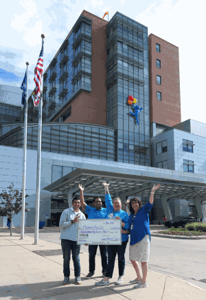 Children's Hospital Donation from Credit Union of Denver