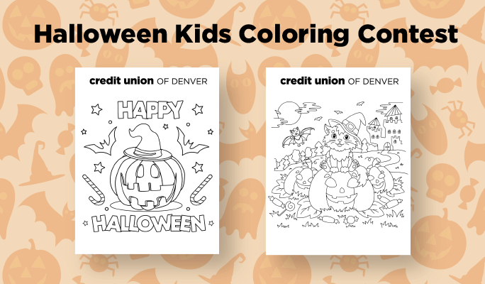 Halloween Kids Coloring Contest