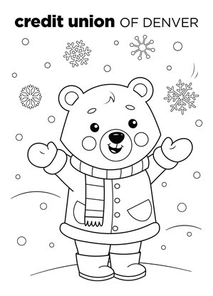 Holiday Coloring Sheet 1 2023