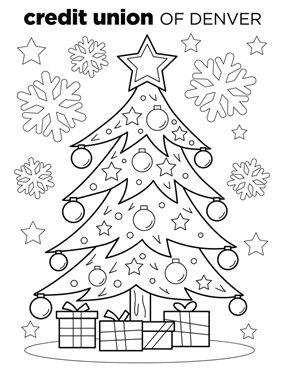 Holiday Coloring Page 2