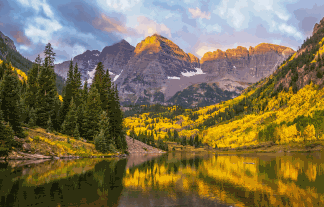 Maroon Bells fall