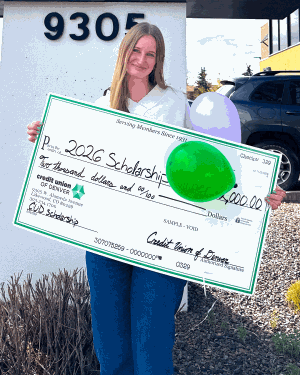 2026 Scholarship Winner Olivia