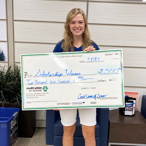 Rachel P – Scholarship Winner 2021