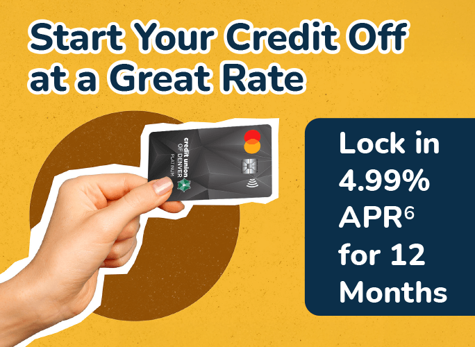 Start Your Credit Off at a Great Rate