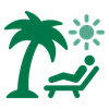 Vacation Time Off Icon