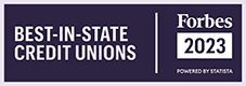 Best-in-State Credit Unions by Forbes in 2023