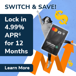 Switch and save. Lock in 4.99% APR for 12 months. Learn more.
